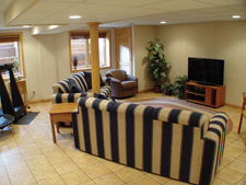 Basement Remodeling Plan After in Evansville