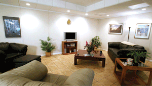 A complete finished basement system in a Philpot home