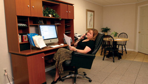 enjoy your new basement home office in Washington, IN and KY