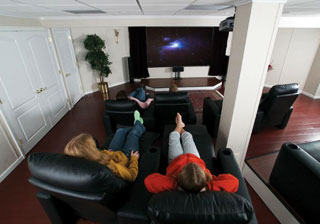 Basement Home Theater