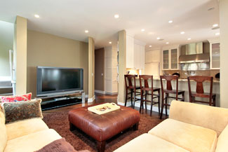Decorated Basement in Owensboro,IN and KY