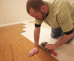 professional Basement finishing installation