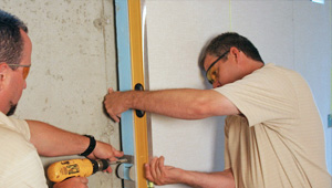 installing a basement wall finishing system in Madisonville