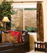 basement egress window and window well in Washington
