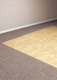 Basement Wood Flooring installed in Washington, Indiana and Kentucky