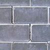 A diagonal stair-step crack found along a foundation wall in a Huntingburg home