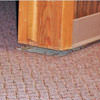 A floor slab separating from the wall in a Dawson Springs home.