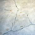 foundation heaving cracks in a slab floor in Vincennes