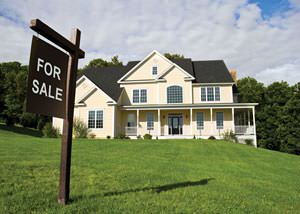 A home for sale with a foundation issue in Evansville