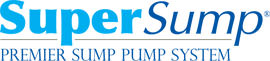 Logo for our SuperSump® Pump System, available in Henderson and other parts of Indiana and Kentucky