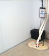 basement wall product and vapor barrier for Newburgh wet basements