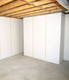 Fiberglass insulated basement wall system in Cynthiana, IN and KY